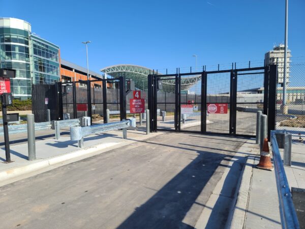 Folding Security Gates